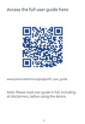 Suresafe SureSafeGO Quick Start Manual