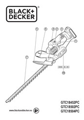 Black & Decker GTC18452PC Original Instructions Manual