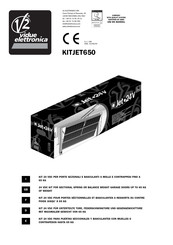 V2 ELETTRONICA KITJET650 Manual