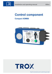 Trox Technik Compact XDMB0 Installation And Operating Manual
