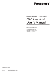 Panasonic AFP0RDA4U User Manual
