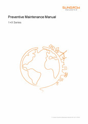 Sungrow 1+X Series Preventive Maintenance Manual