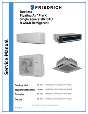 Friedrich FAHFW12A3D Service Manual