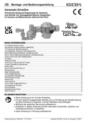 GOK Caramatic DriveOne Assembly And Operating Manual
