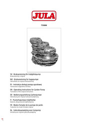 Jula 733-006 Instruction Manual