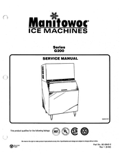 Manitowoc GY0204A Service Manual