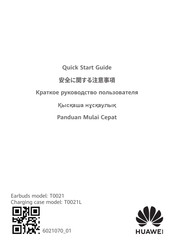Huawei T0021 Quick Start Manual