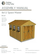 Outdoor living today SpaceMaker Bevel SM812-METAL Assembly Manual