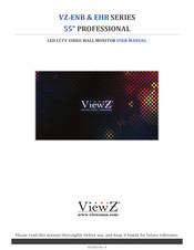 ViewZ VZ-ENB Series User Manual
