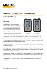 Metrix VIBRA-CHECK VM3800A Installation Manual