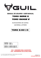 GUIL TORO E-501/C User Manual