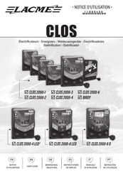 Lacme Clos 2000-2 User Manual