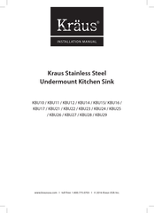 Kraus KBU14 Manual