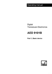 HBM AED 9101B Operating Manual