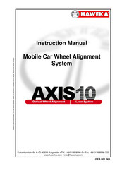 HAWEKA AXIS10 Instruction Manual