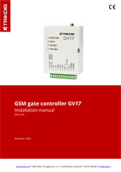 Trikdis GV17 Installation Manual