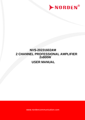 Norden NVS-20231602AM User Manual