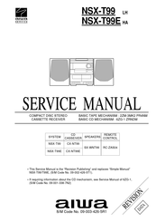Aiwa NSX-T99E HA Service Manual