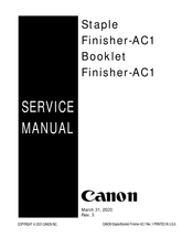 Canon AC1 Service Manual