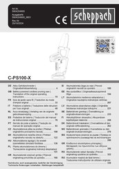 Scheppach 5904204900 Operating Instructions Manual