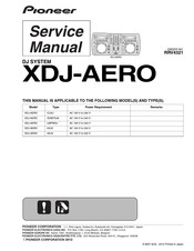 Pioneer XDJ-AERO Service Manual