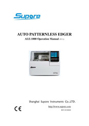 Supore ALE-1000 Operation Manual