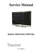Vizio GV47L FHDTV10A Service Manual