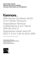 Kenmore 200 Series Use & Care Manual