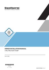 Dantherm 1009276 Owners & Installation Manual