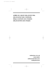 DeLonghi ALFREDO Instructions For Use Manual