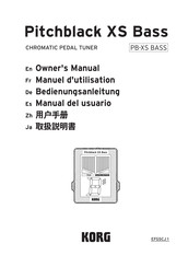 Korg PB-XS Owner's Manual