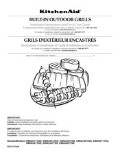 KitchenAid KBNU367VSS Installation Instructions And Use & Care Manual