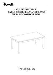 Powell Jane Manual