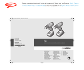 Bosch PSR 18 LI-2 Original Instructions Manual