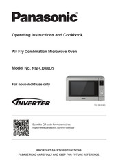 Panasonic NN-CD88QS Operating Instruction And Cook Book