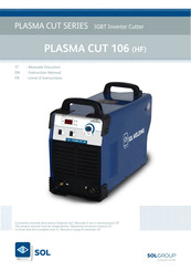 Sol PLASMA CUT 106 Instruction Manual
