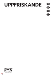 IKEA UPPFRISKANDE Manual