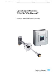 Endress+Hauser FLOWSIC100 Operating Instructions Manual