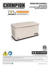 Champion Global Power Equipment 201202 Operator's Manual