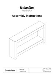 Tribesigns LITTLE TREE HOGA-F2190 Assembly Instructions Manual