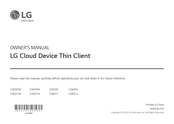 LG CQ601W Owner's Manual