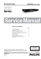 Philips BDP2700/05 Service Manual