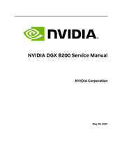 Nvidia DGX B200 Service Manual