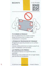 Sony BRAVIA K-85XR90 Setup Manual