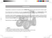 Daedong KIOTI RX7340 Manual