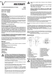 VOLTCRAFT IR 800-20D Operating Instructions Manual