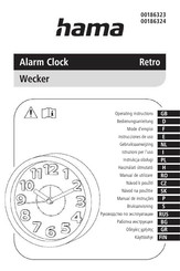 Hama Retro 00186324 Operating Instructions Manual