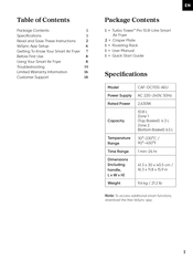 Cosori CAF-DC113S-AEU Instructions Manual