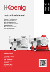 Hkoenig Msx220 Instruction Manual