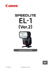 Canon SPEEDLITE EL-1 Advanced User's Manual